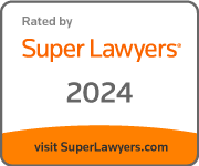 Rated by Super Lawyers | 2024 | visit SuperLawyers.com